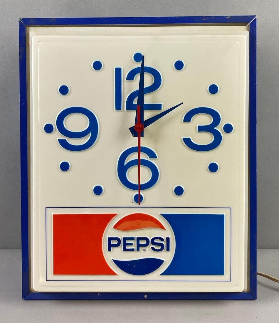 Pepsi Advertising Wall Clock (1 of 3)