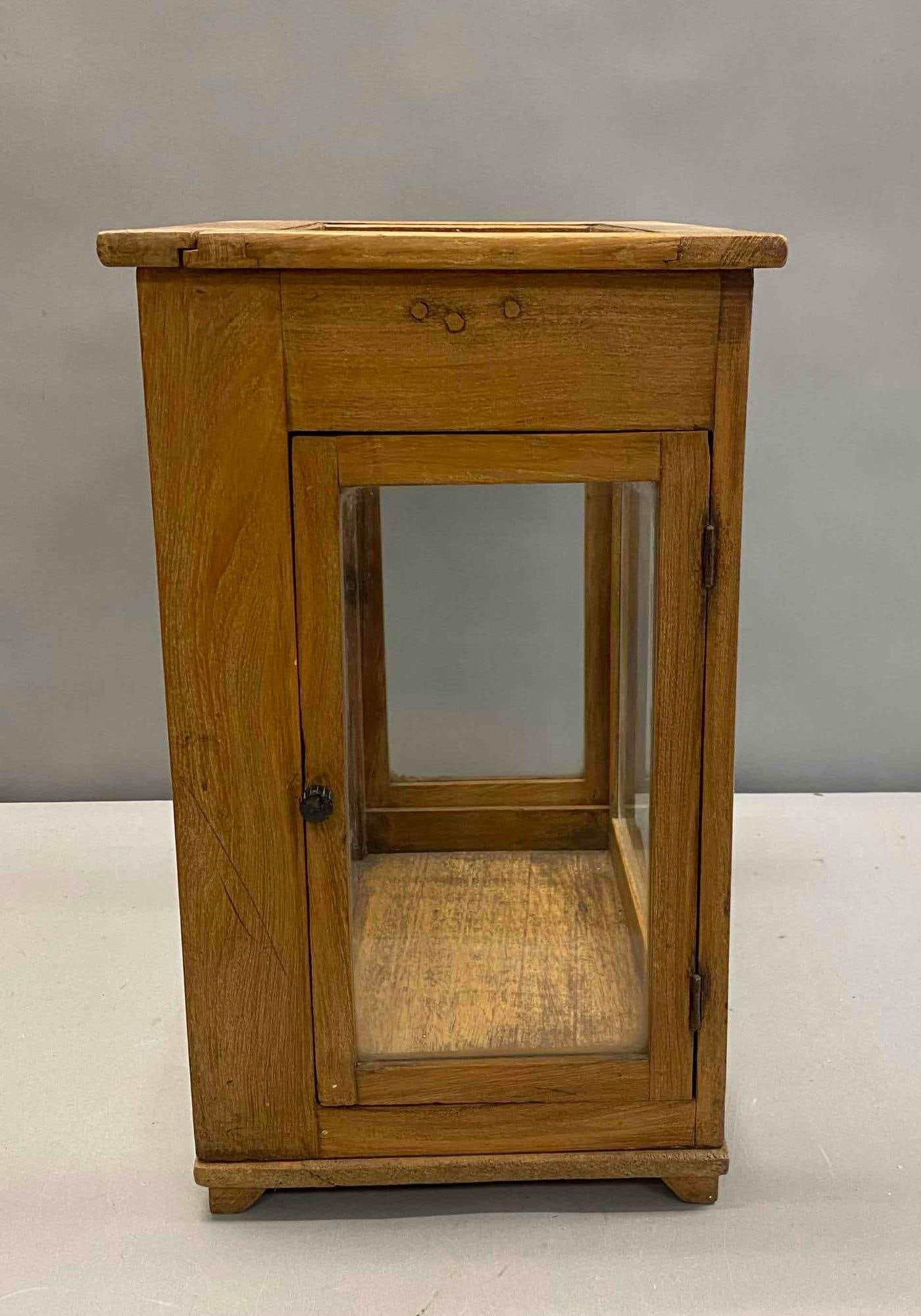 Antique Apothecary Scale Display Case - 3