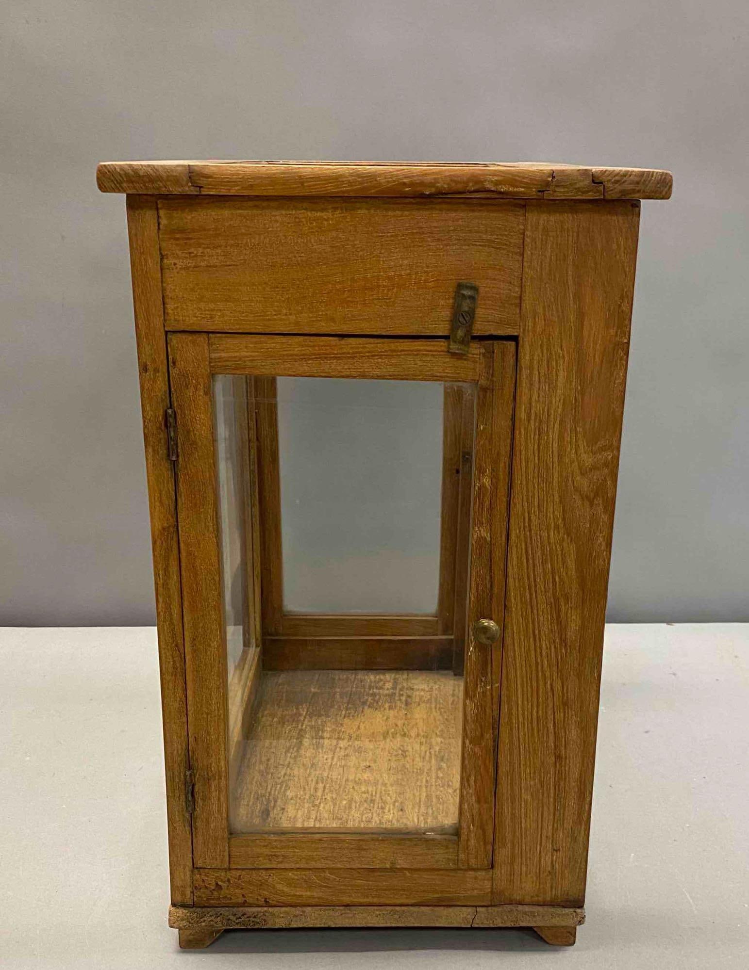 Antique Apothecary Scale Display Case - 4