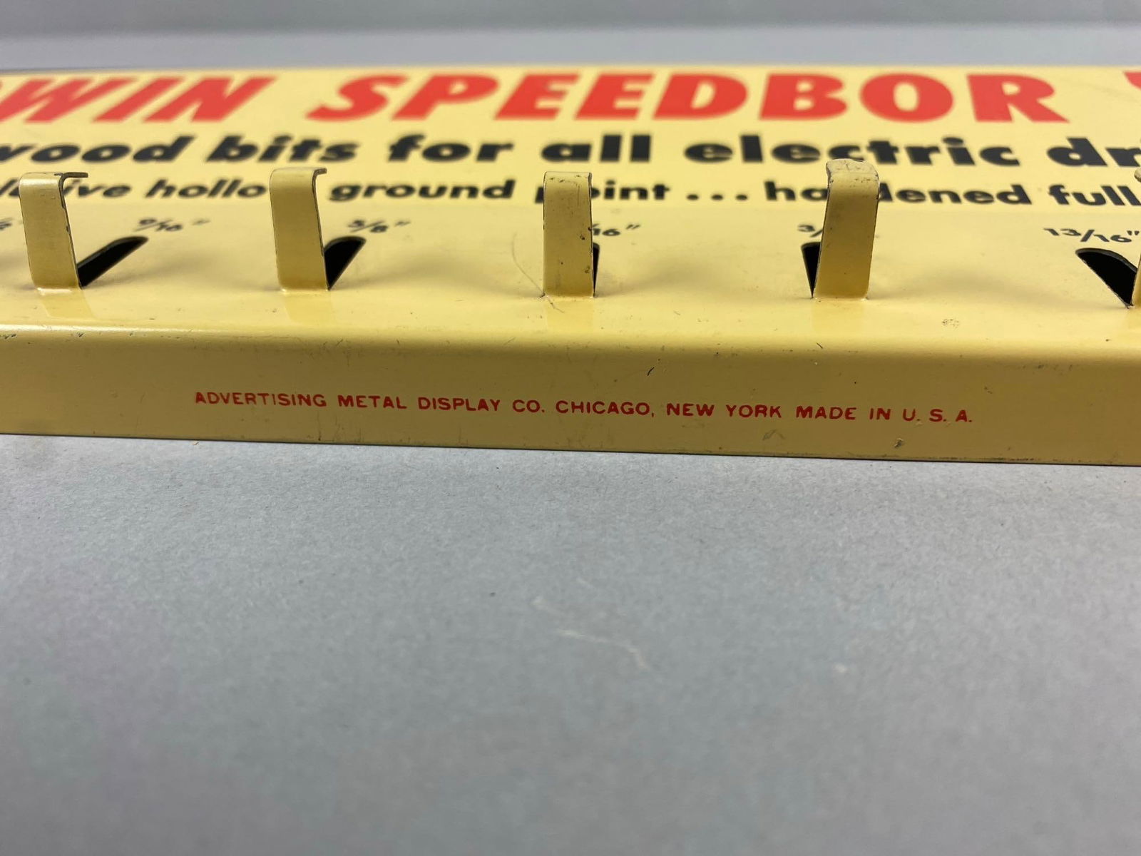 Irwin Speedbor “88?? Store Drill Bit Display Sign - 3