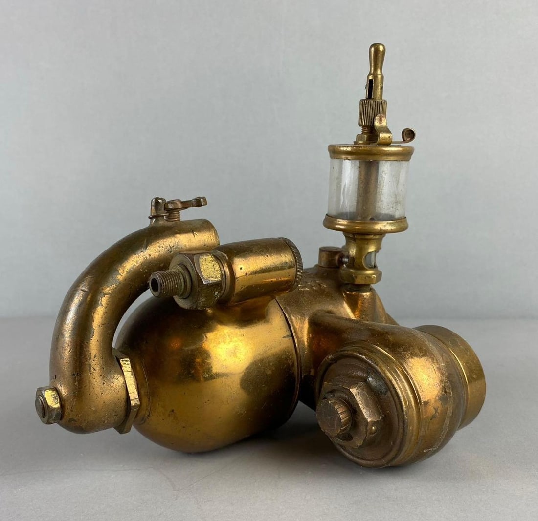 Antique Schebler L Model Brass Carburetor (1 of 6)