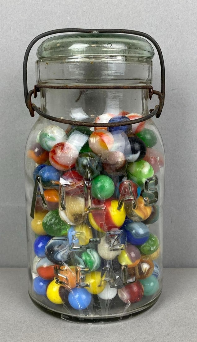 Group of Assorted Vintage Marbles (1 of 4)