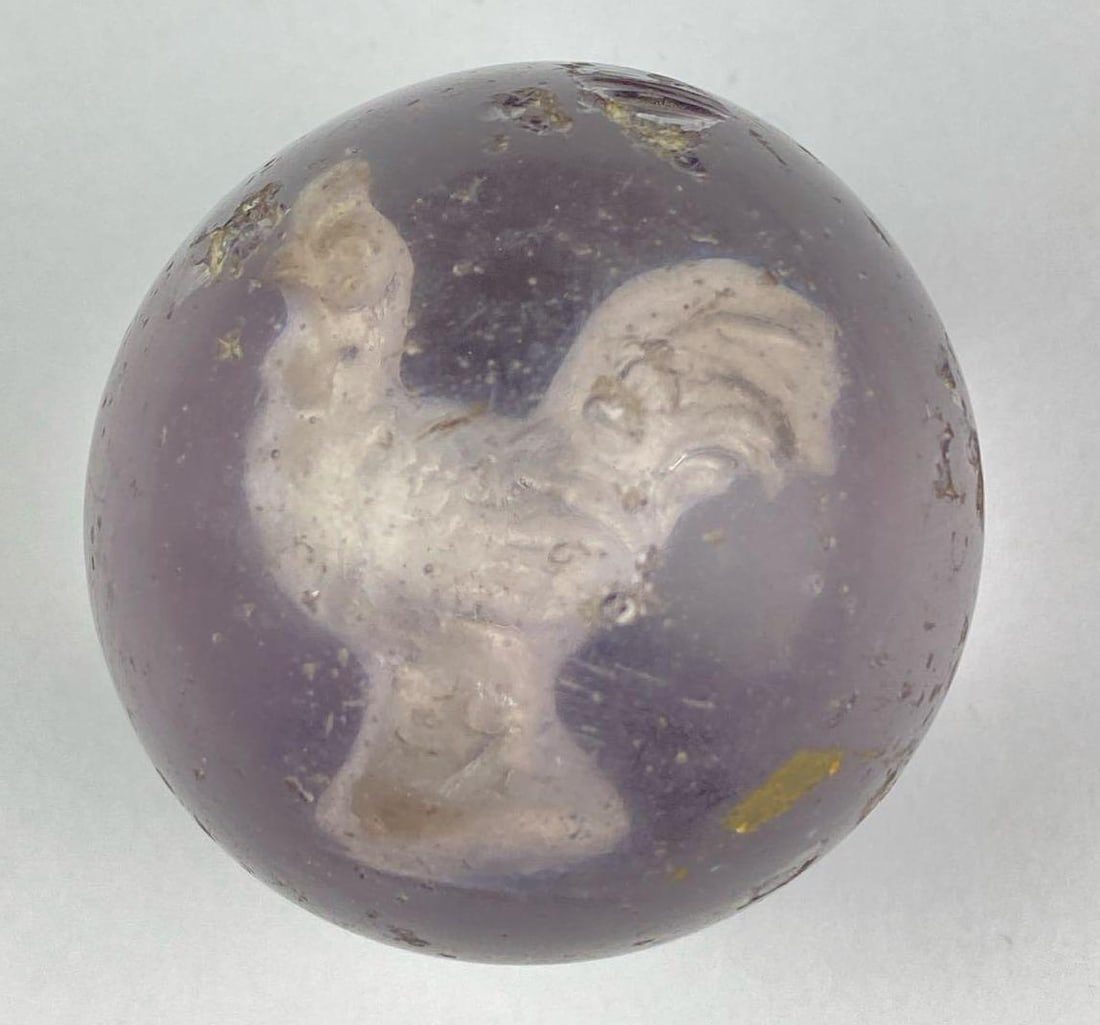 Antique Sulfite Chicken Marble (1 of 4)