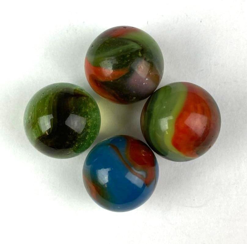 Group of 4 Vintage Marbles (1 of 2)