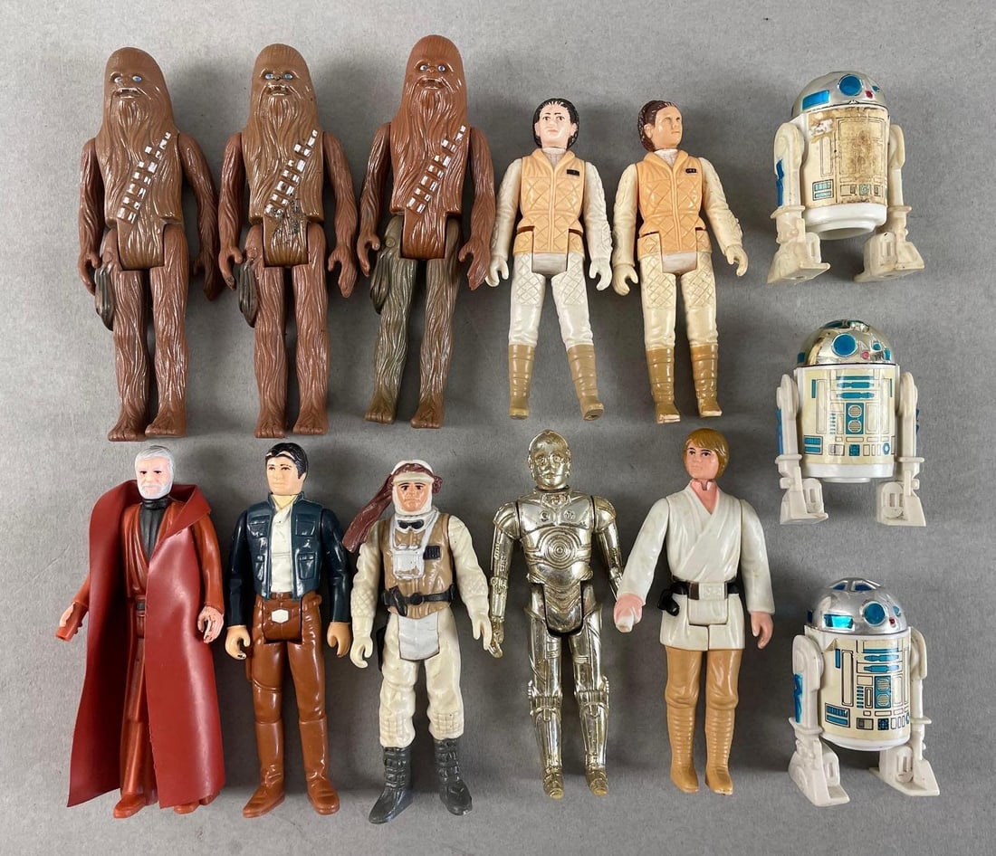 Group of 1970s / 80s Kenner Star Wars Action Figures (1 of 2)