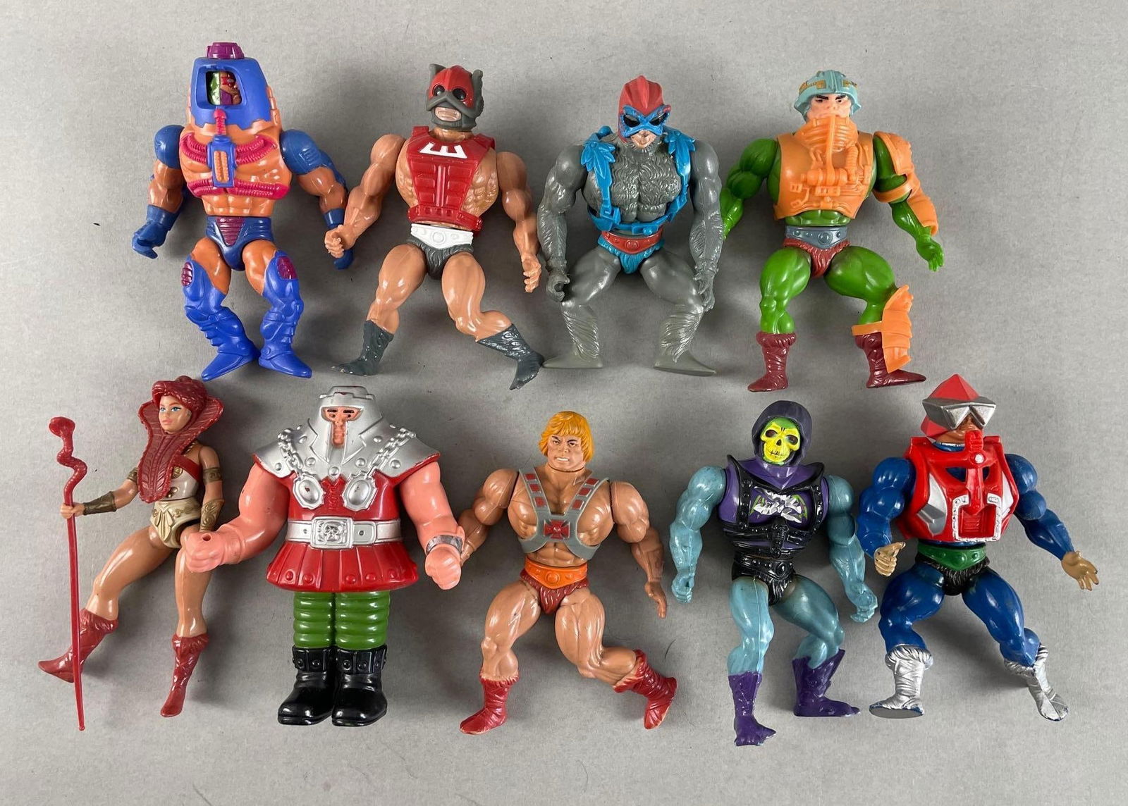 Group of 1980s Mattel Masters of the Universe Action Figures (1 of 2)