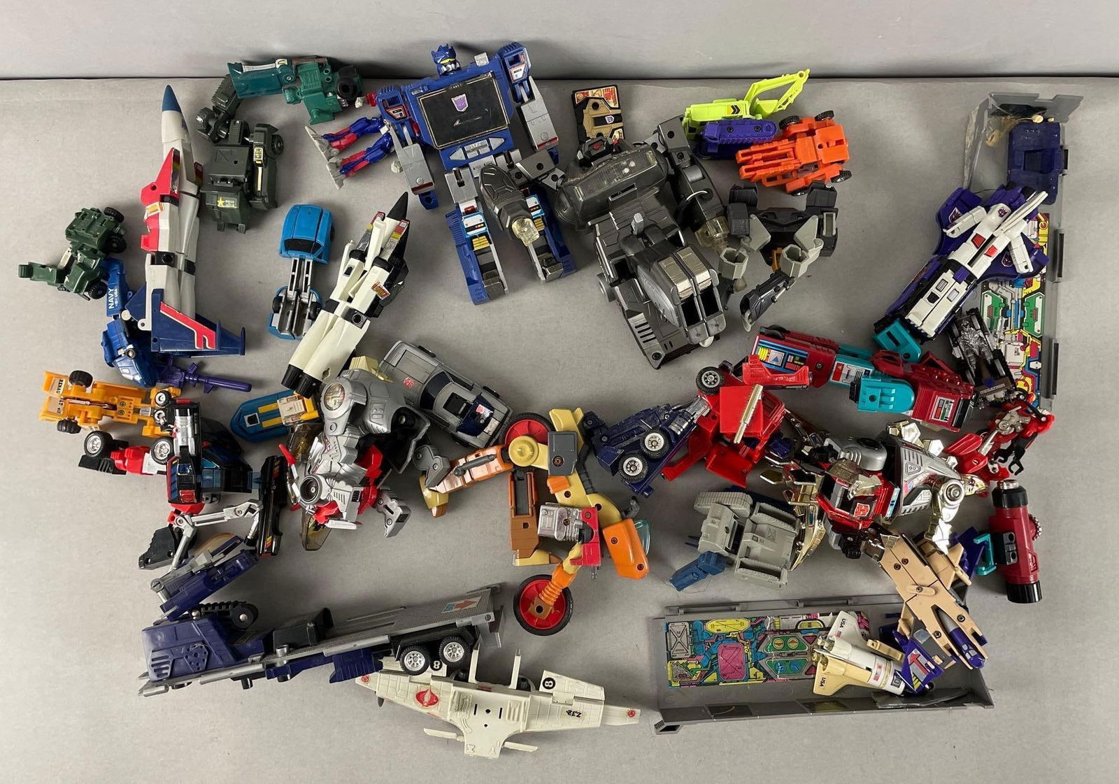 Group of Generation 1 Transformers Action Figures (1 of 3)