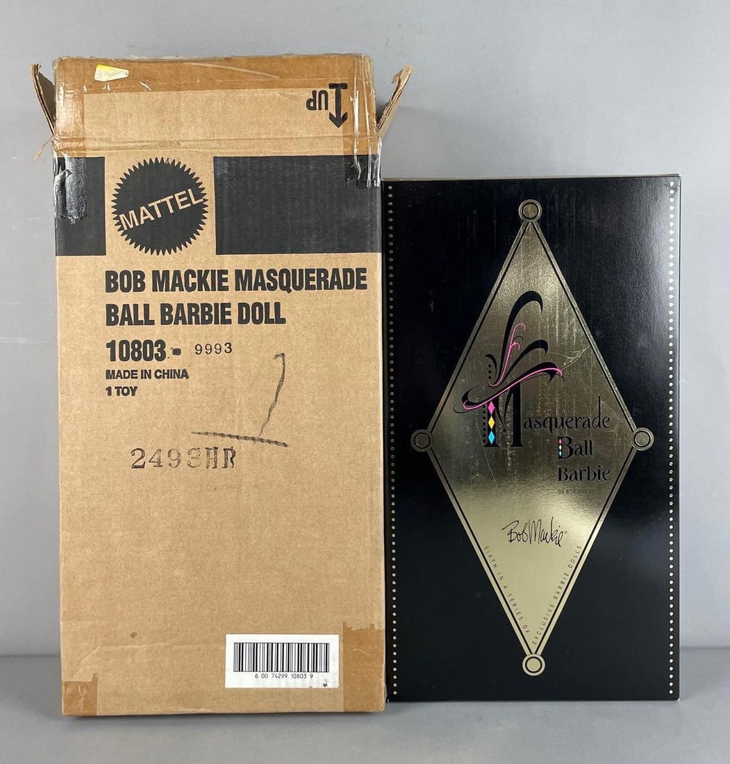 1993 Mattel Bob Mackie Masquerade Ball Barbie Fashion Doll: Like new in original packaging, includes shipping box