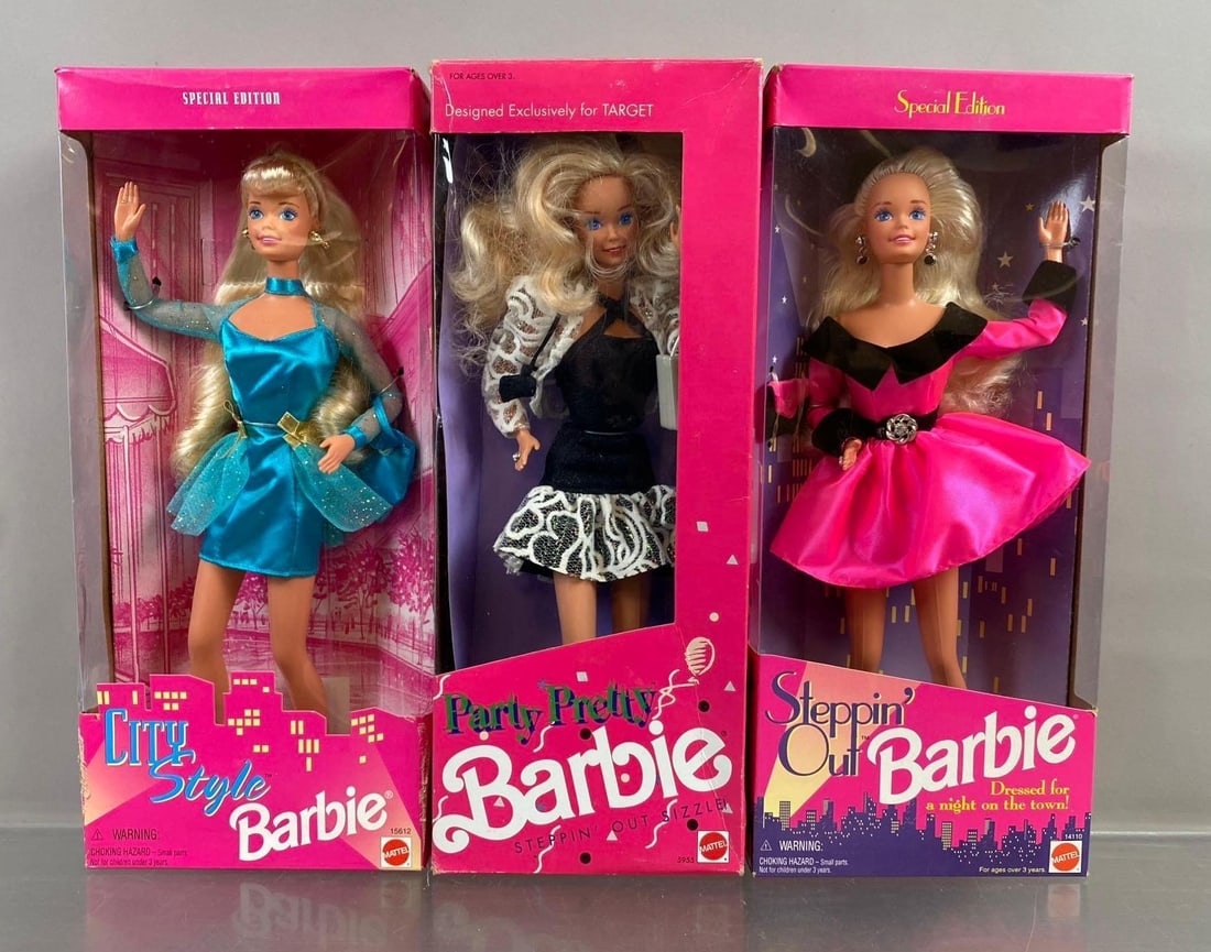 Group of 3 Mattel Barbie Fashion Dolls (1 of 2)