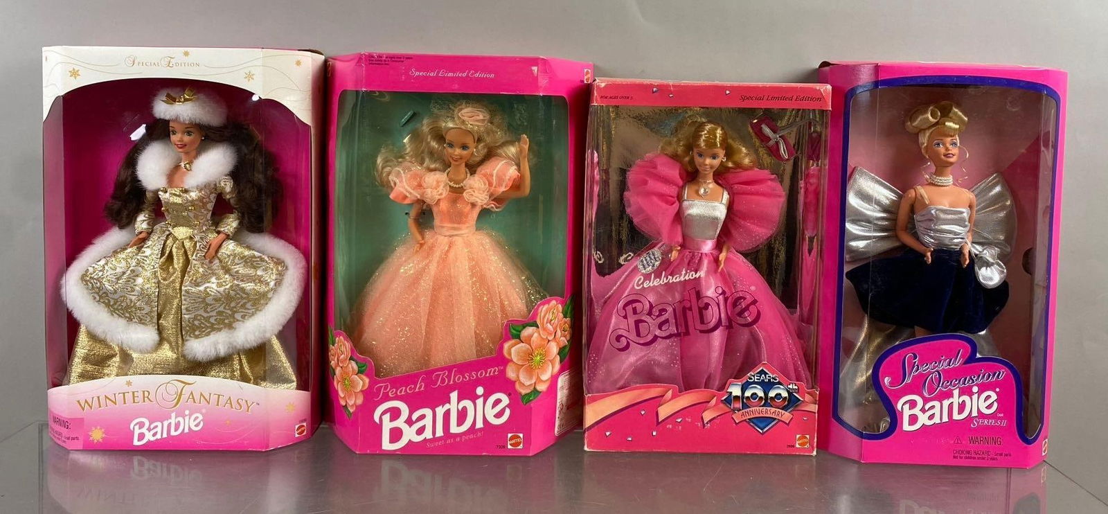 Group of 4 Mattel Barbie Fashion Dolls (1 of 3)