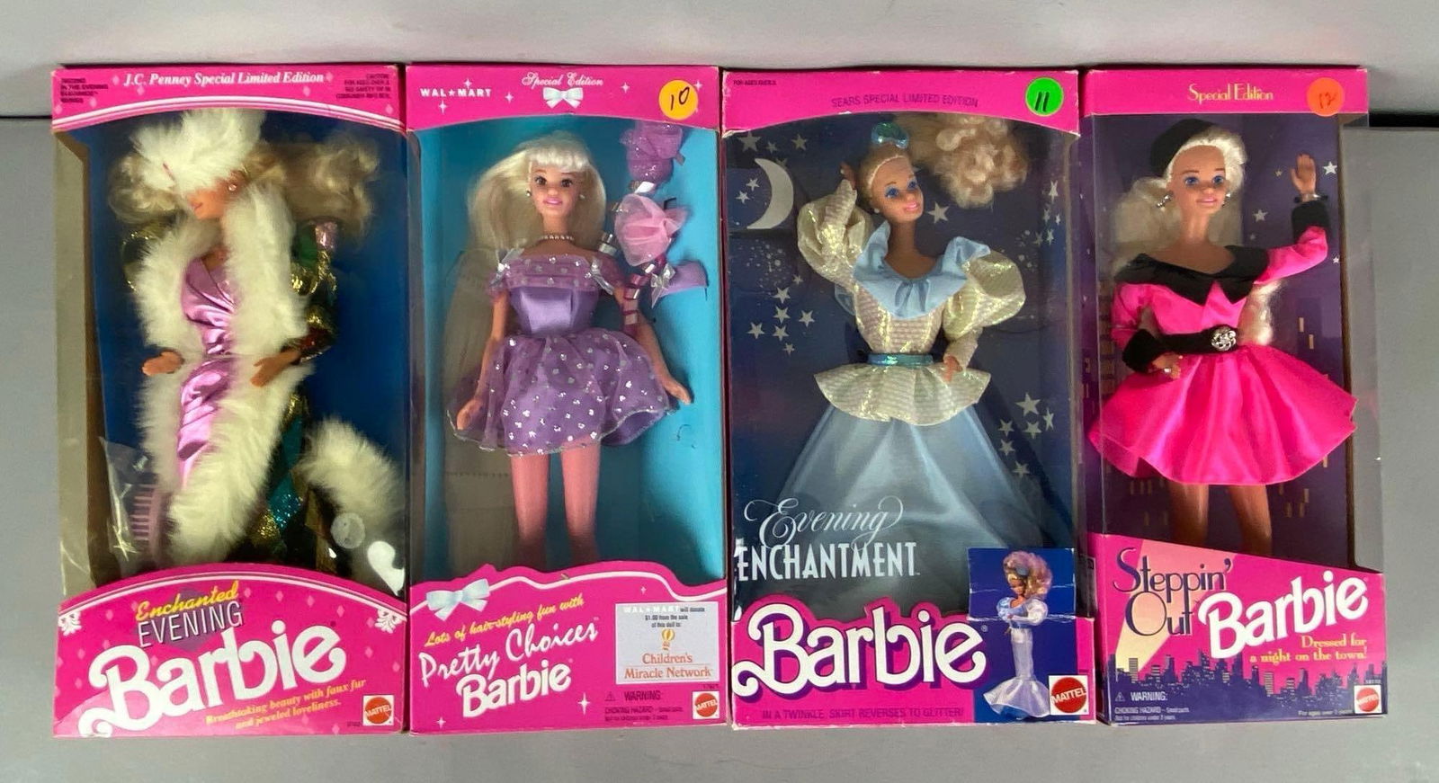 Group of 4 Mattel Barbie Fashion Dolls (1 of 3)