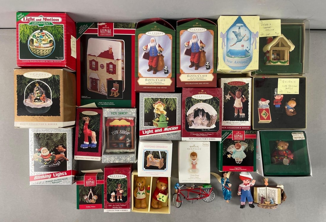 Group of Hallmark Keepsake Christmas Ornaments and More (1 of 3)