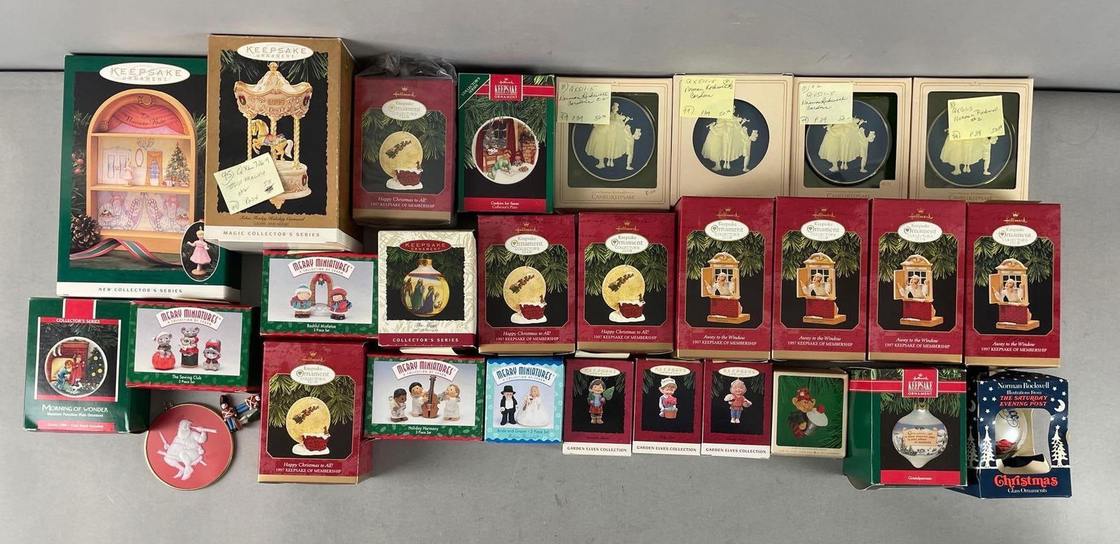 Group of Hallmark Keepsake Christmas Ornaments and More (1 of 3)