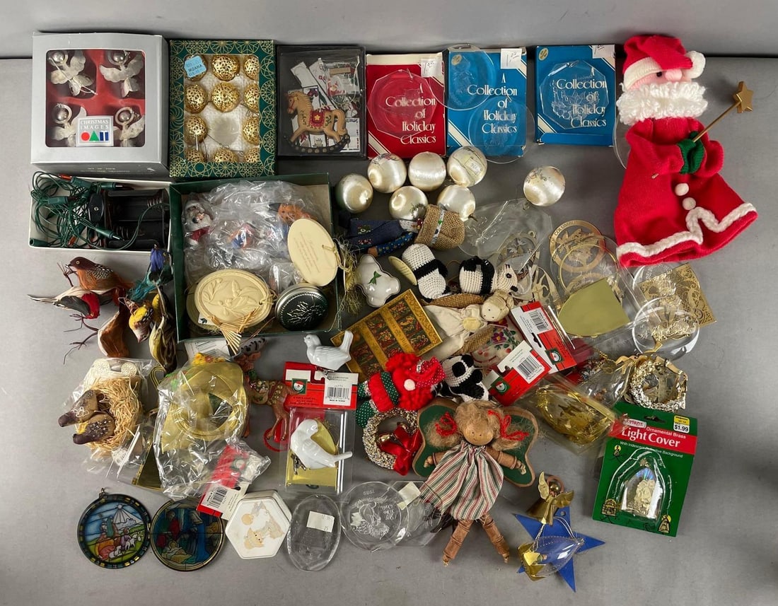 Group of Christmas Ornaments (1 of 3)