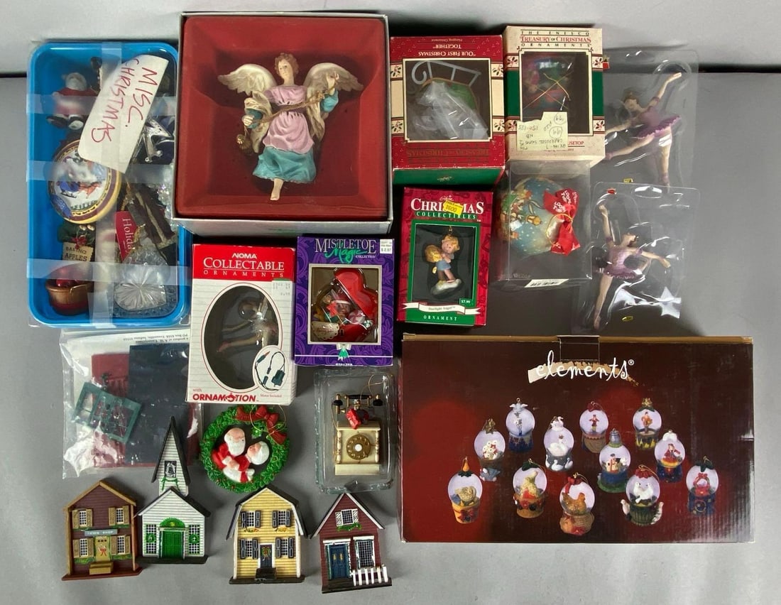 Group of Assorted Christmas Ornaments and More (1 of 3)