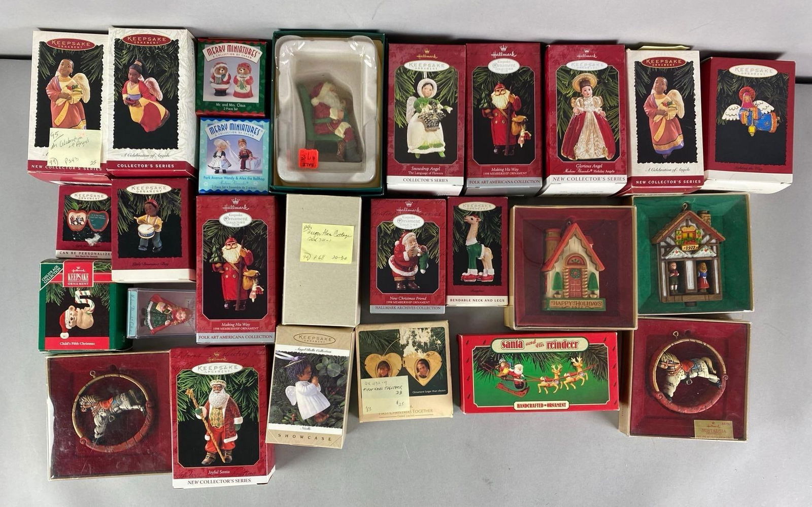 Group of Hallmark Keepsake Christmas Ornaments and More (1 of 3)