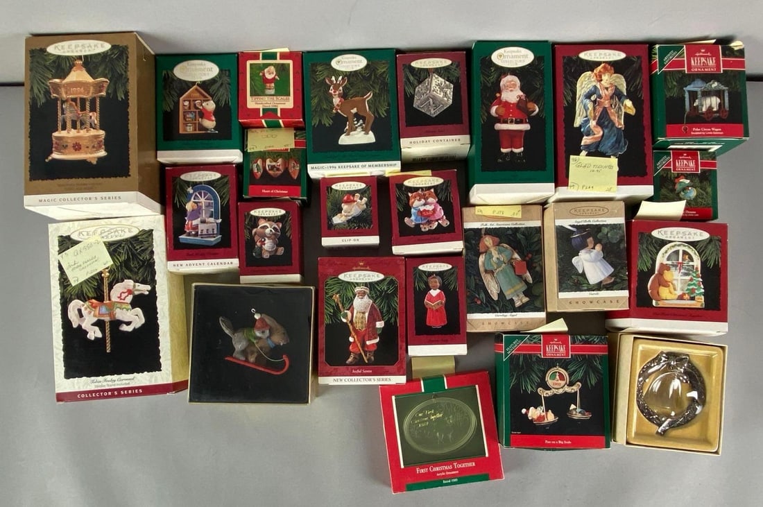 Group of Hallmark Keepsake Christmas Ornaments and More (1 of 3)
