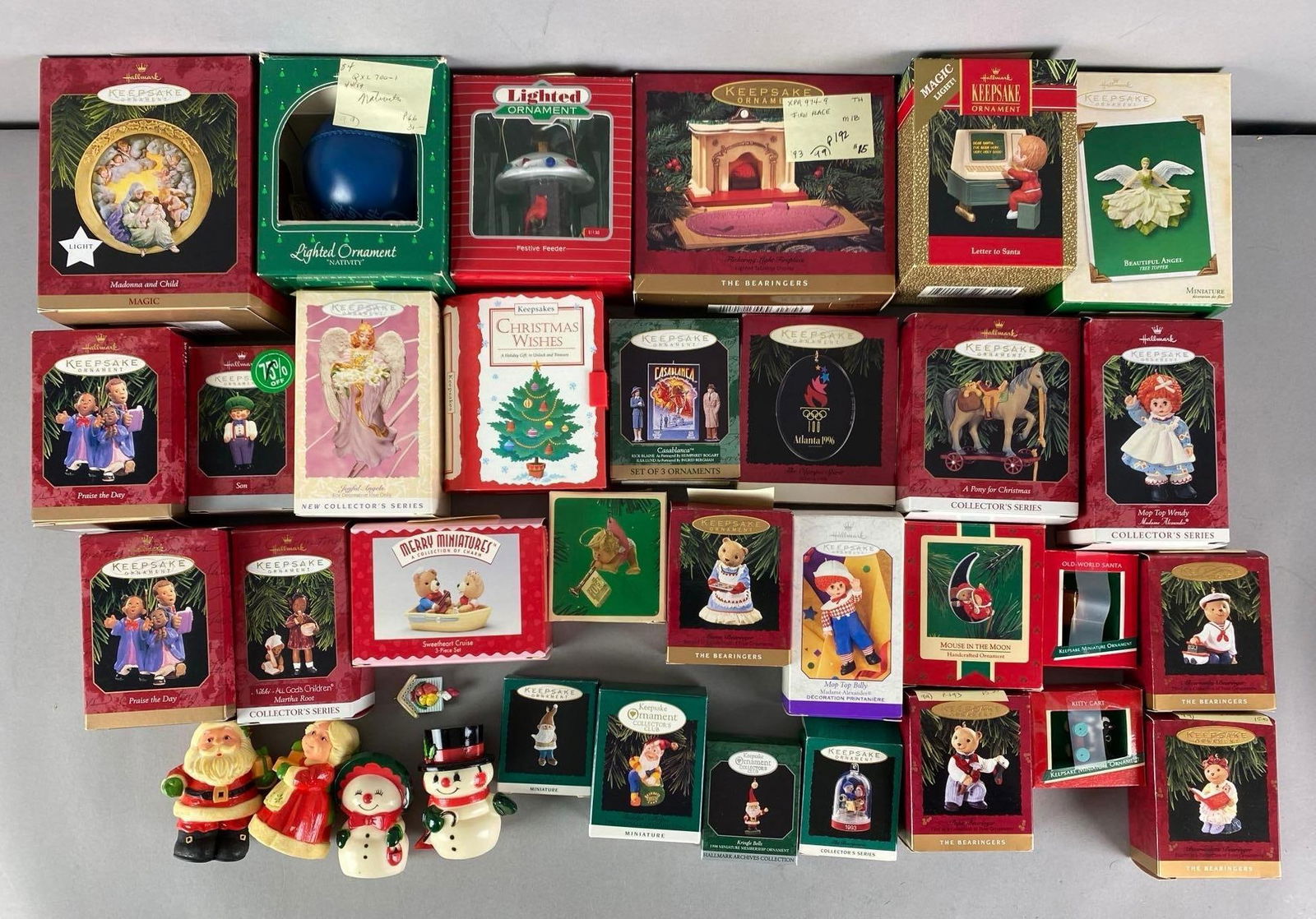 Group of Hallmark Keepsake Christmas Ornaments and More (1 of 3)