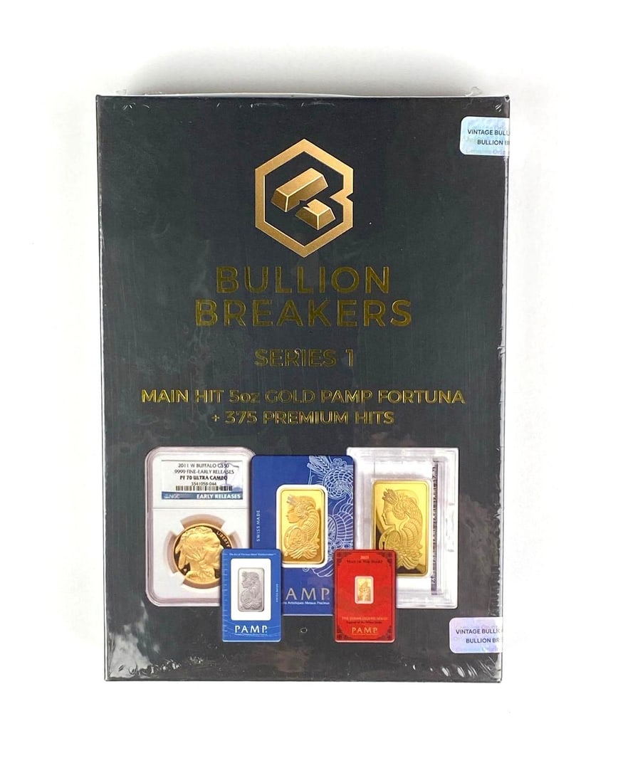 Sealed Bullion Breakers Series 1 Mystery Hit: Sealed Bullion Breakers Series 1 Mystery Hit