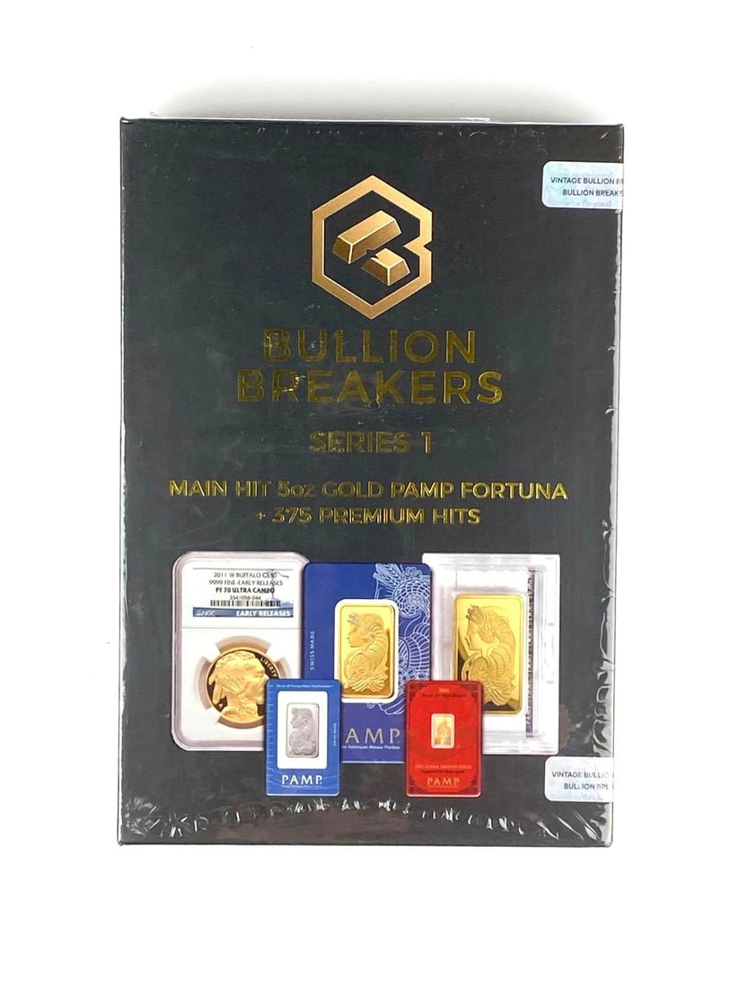 Sealed Bullion Breakers Series 1 Mystery Hit: Sealed Bullion Breakers Series 1 Mystery Hit