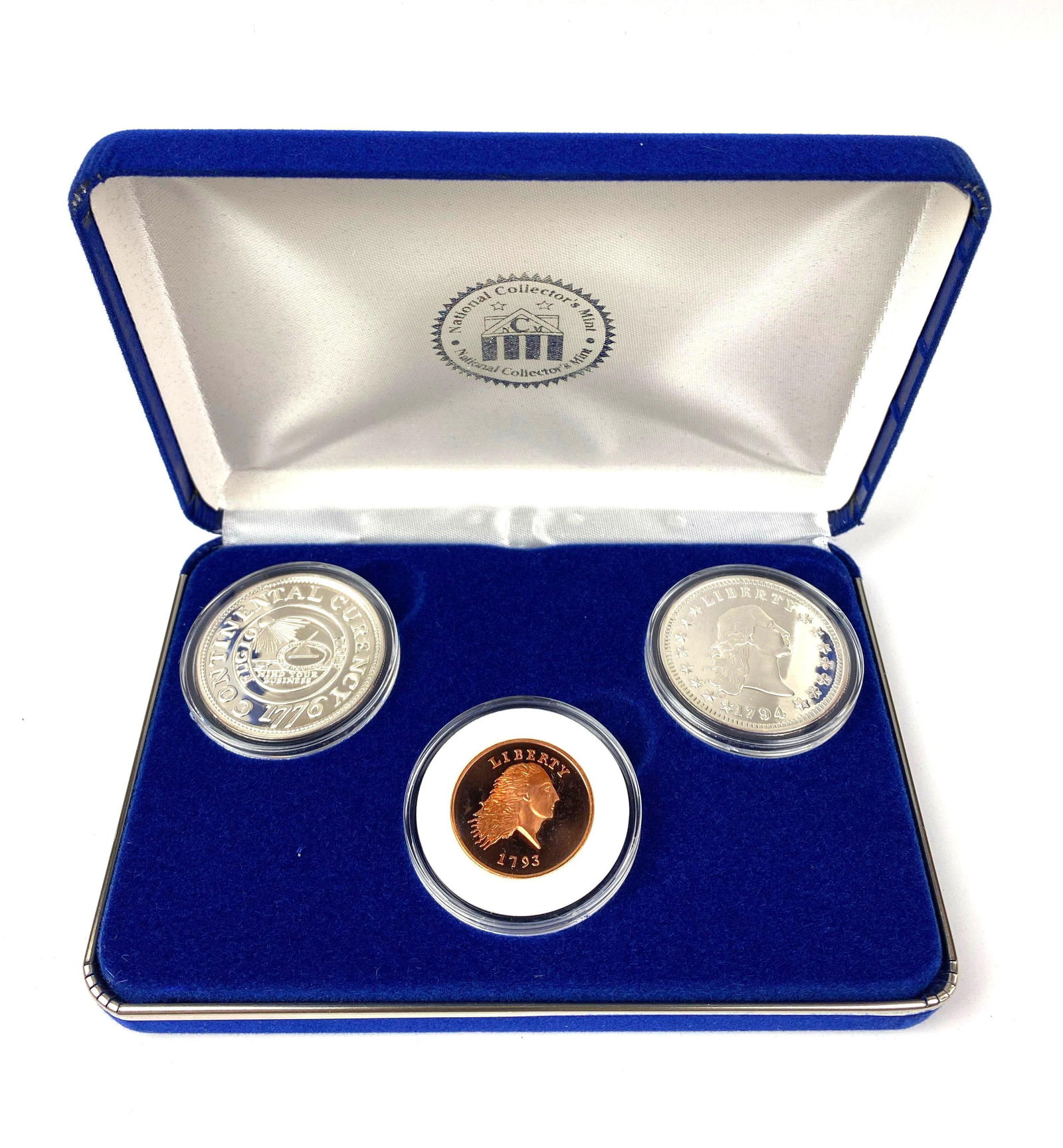National Collectors Mint Silver 1776/1794 Tribute Proof Coin Set (1 of 5)