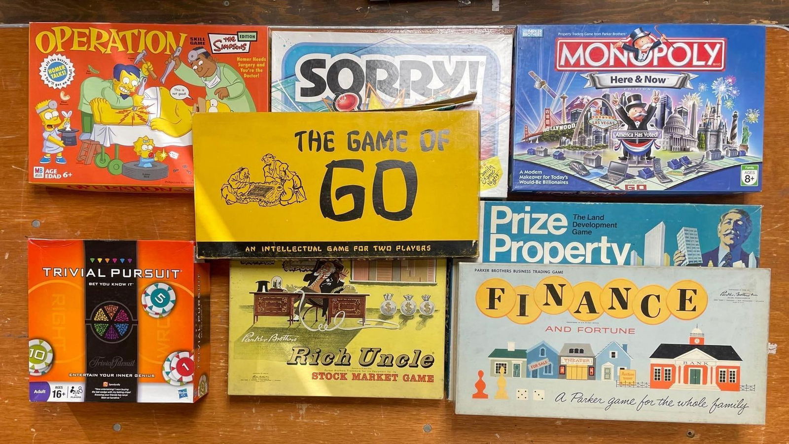 Group of Board Games (1 of 2)