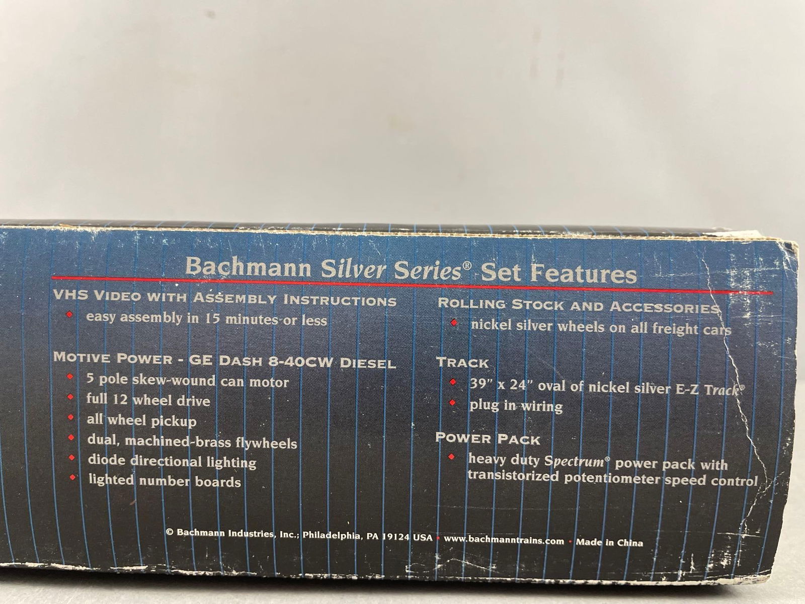 Bachmann Silver Series N Scale Complete Electric Train Set - 3