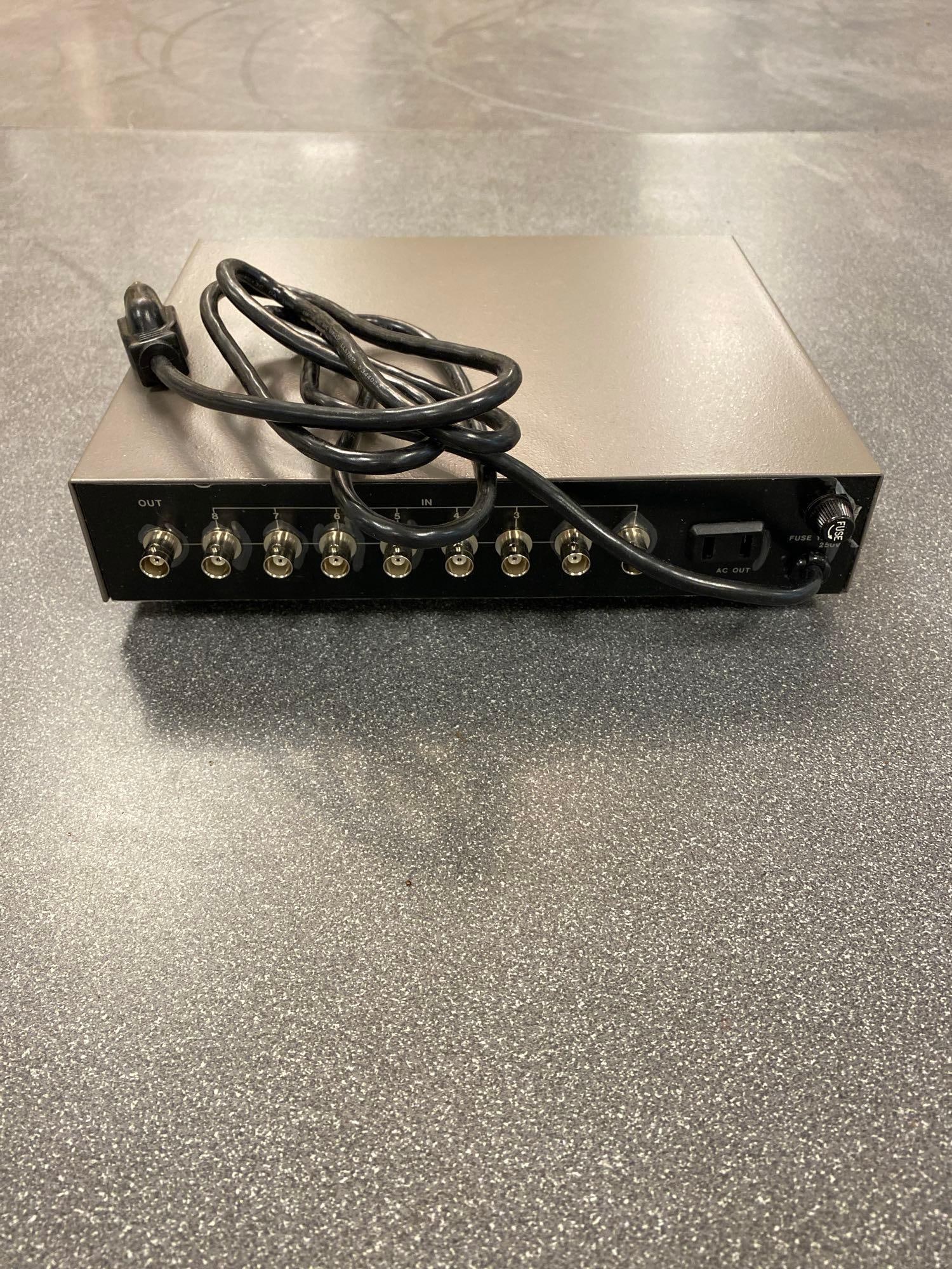 Video Master Reverse RVSS8 Eight Position Video Switcher - 3