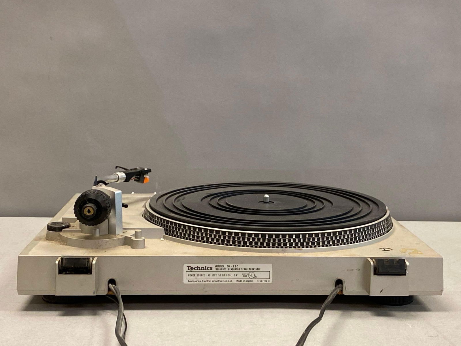 Technics SL-220 Frequency Generator Servo Turntable - 3