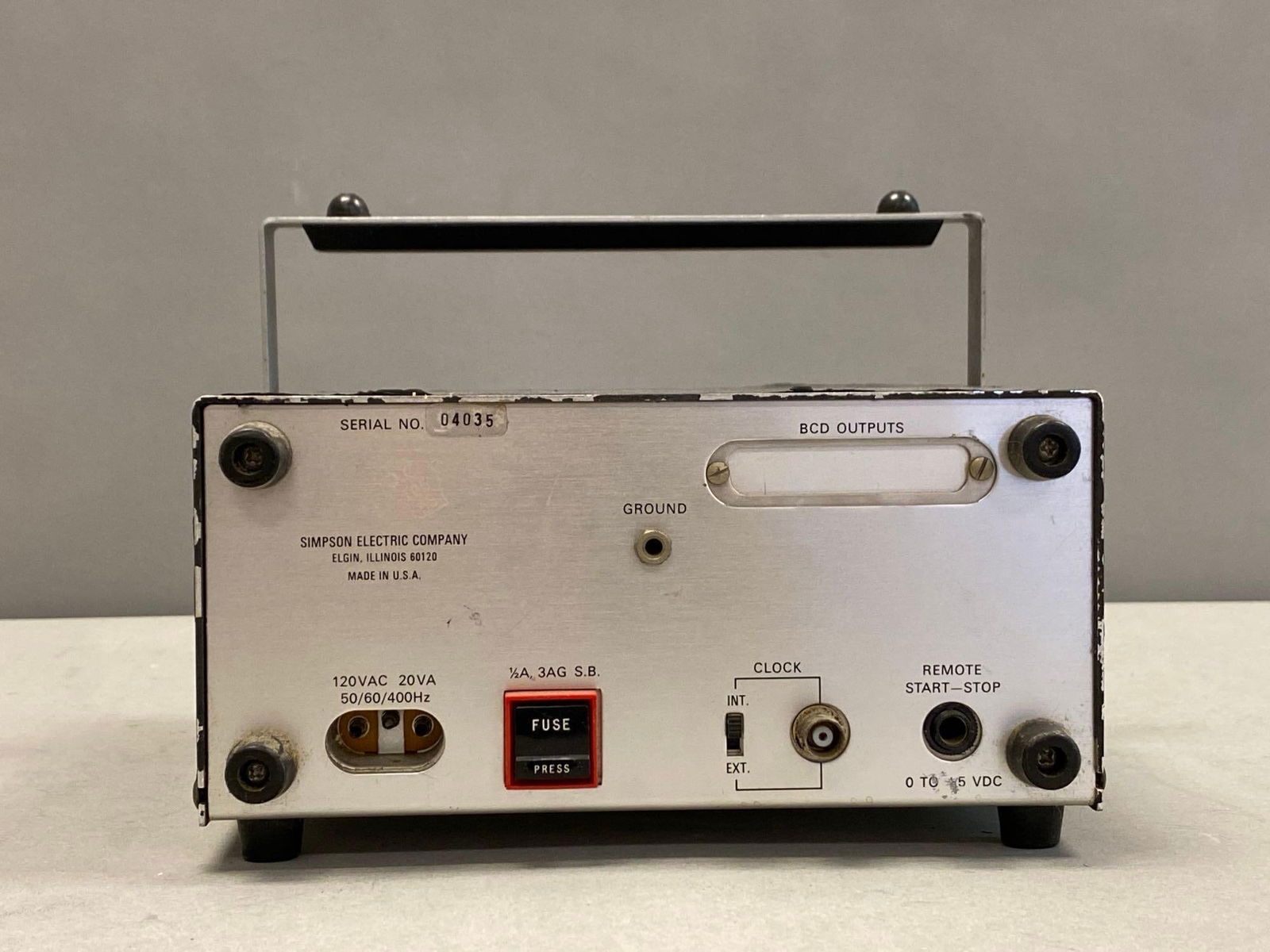 Simpson 7026 Universal Electronic Counter - 2