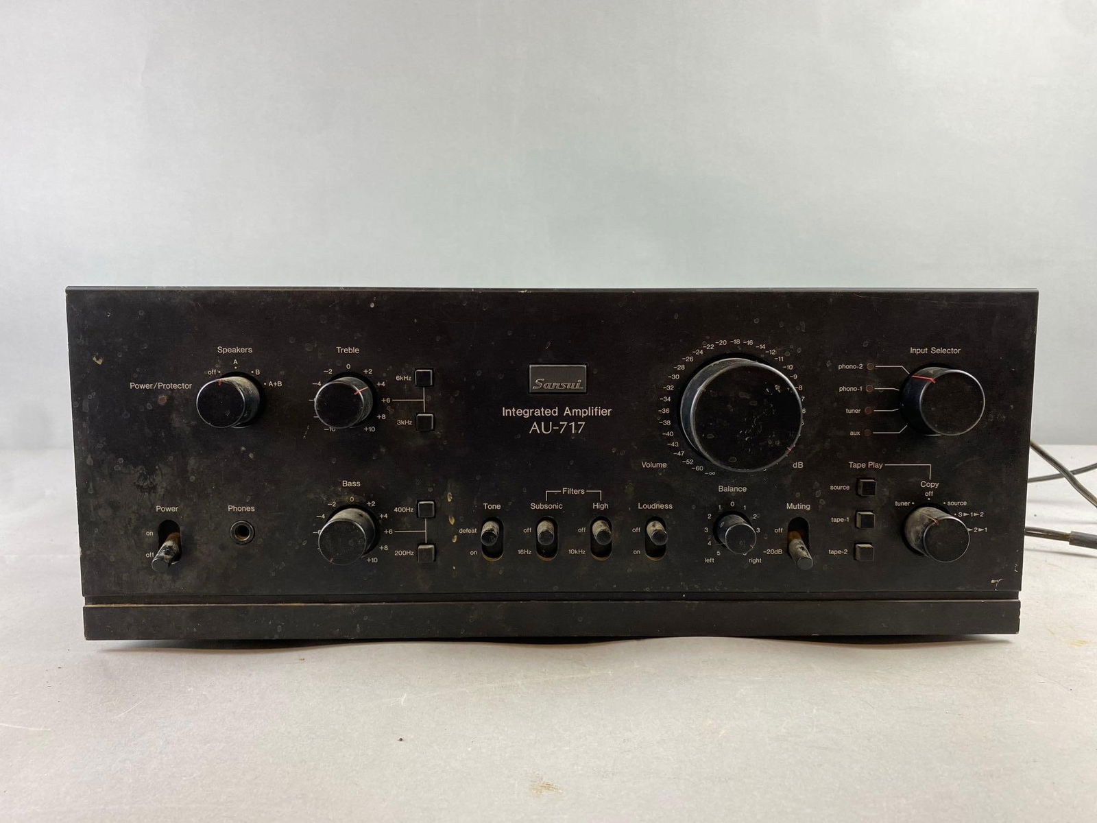 Sansui Integrated Amplifier AU-717 (1 of 3)