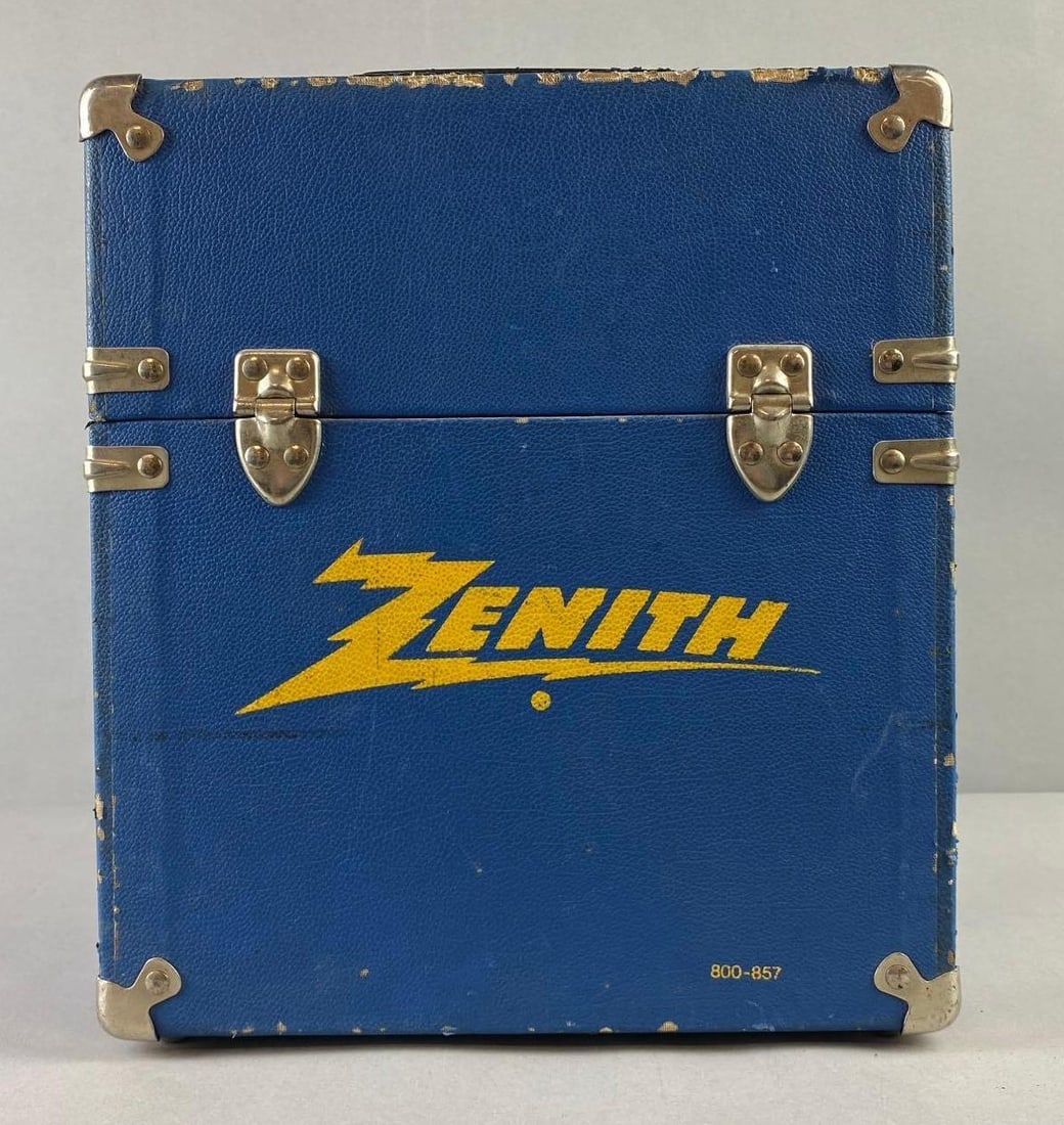 Zenith Tv /Radio Tube Caddy: Measures H 13 x W 7 1/2 x L 11 inches.