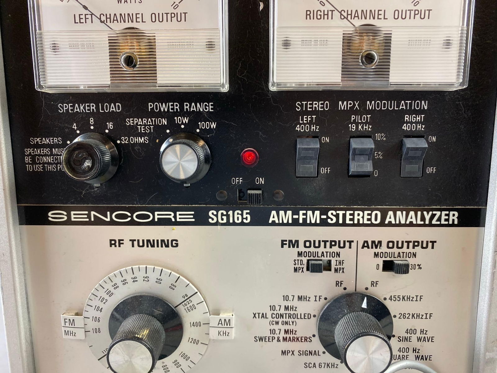 Sencore Am /Fm Stereo Analyzer - 2