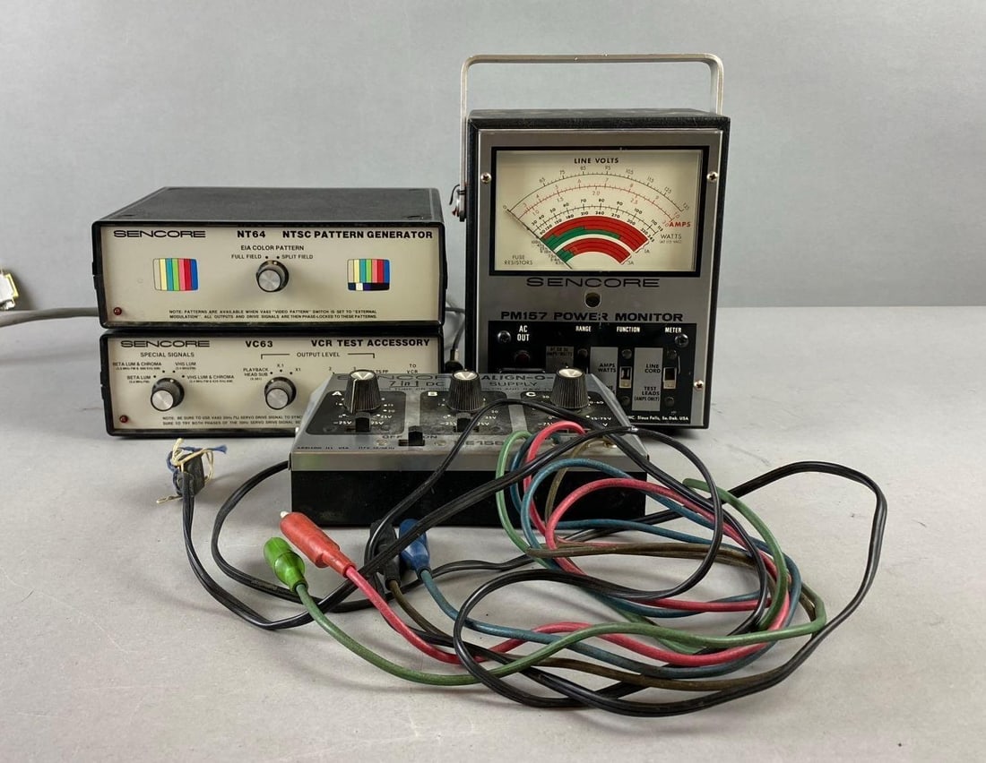 Group of Assorted Sencore Electronics (1 of 4)