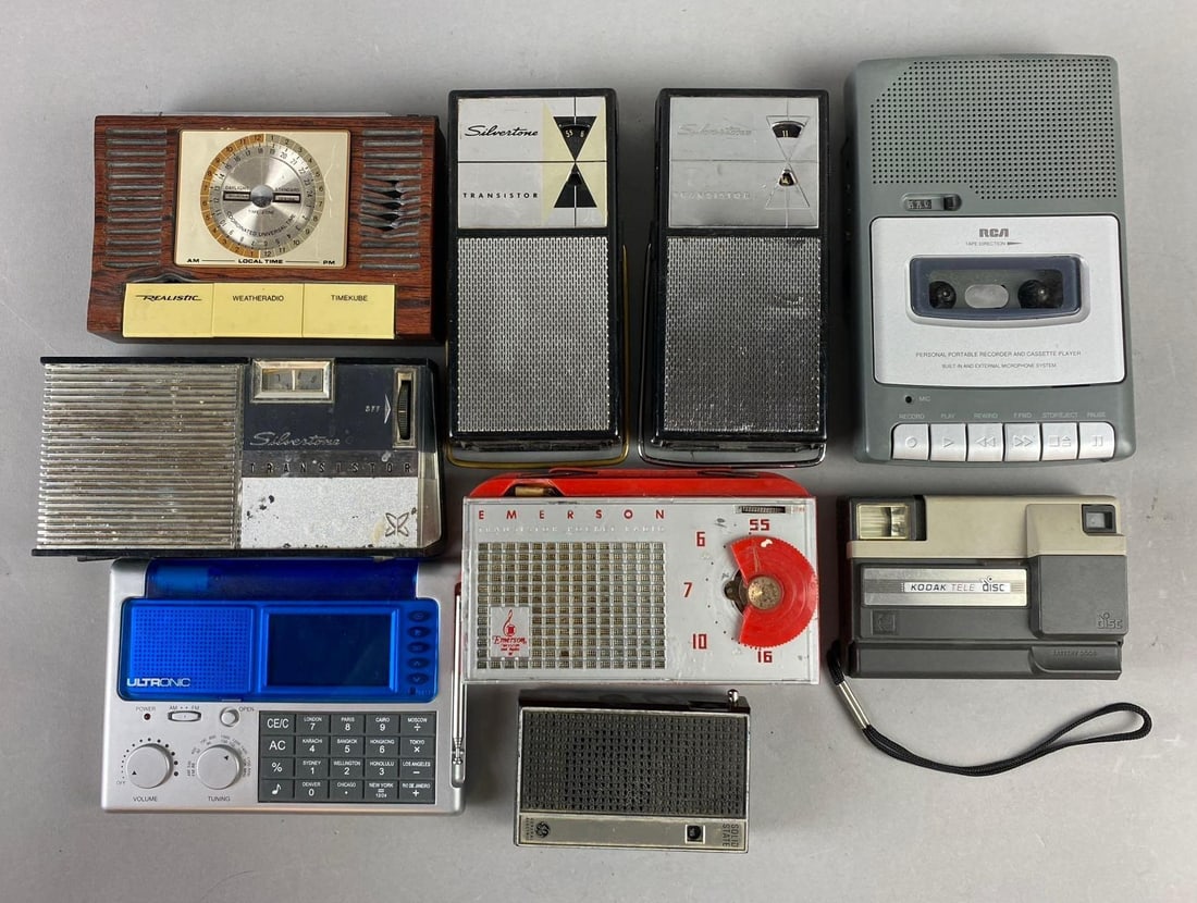 Group of Assorted Pocket Transistor Radios and More (1 of 3)