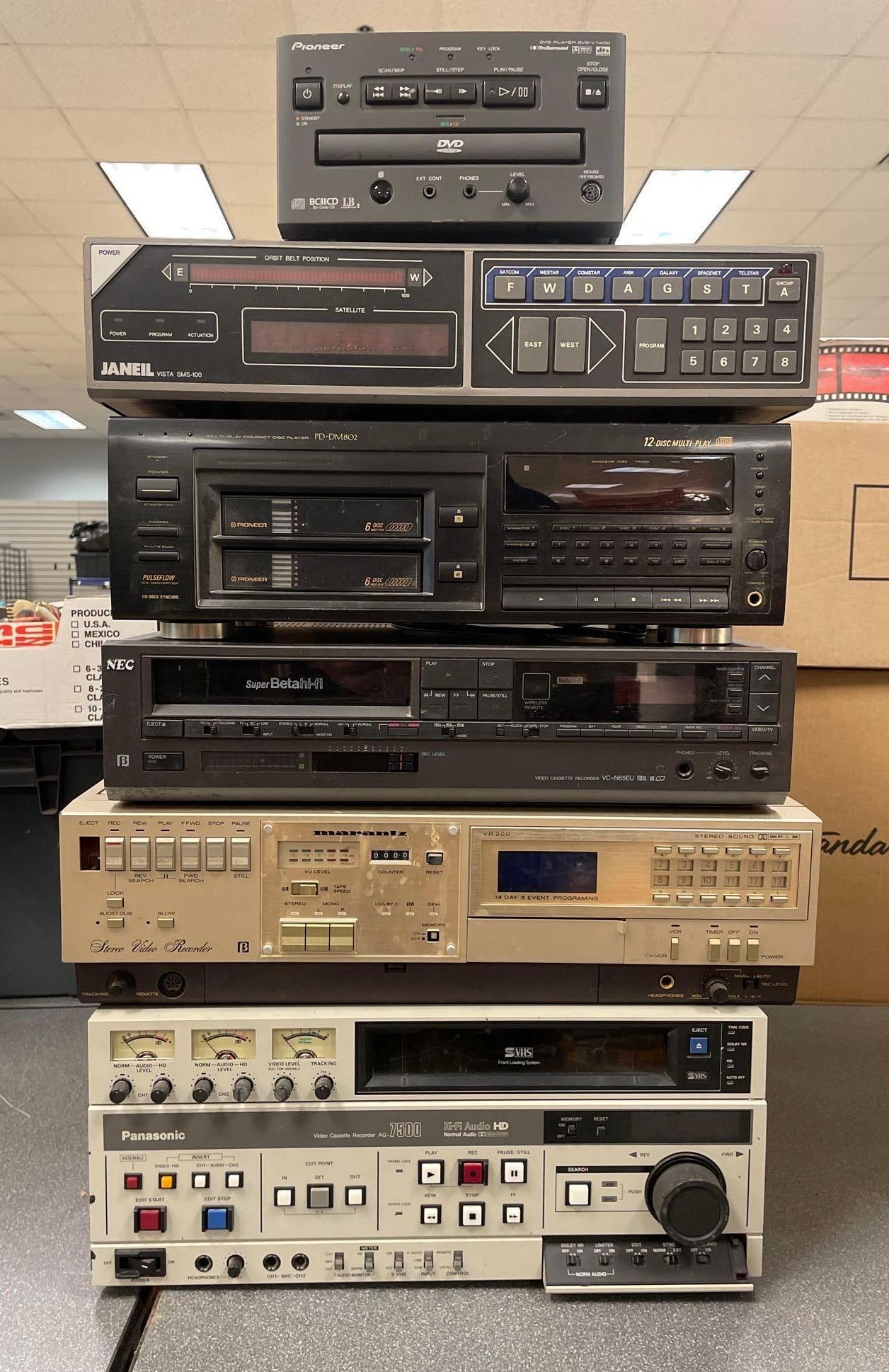 Group of Home Entertainment Systems (1 of 2)