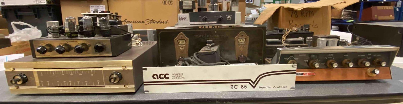 Group of Assorted Tube Amplifiers and More (1 of 5)