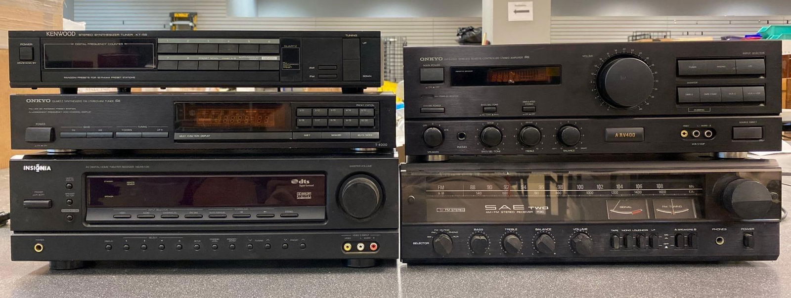 Group of Assorted Stereo Receivers and More (1 of 5)