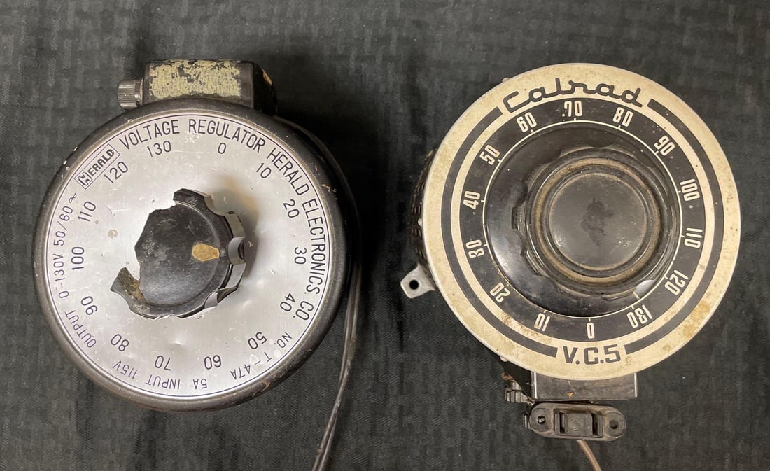 Group of 2 Voltage Regulator Controls (1 of 3)