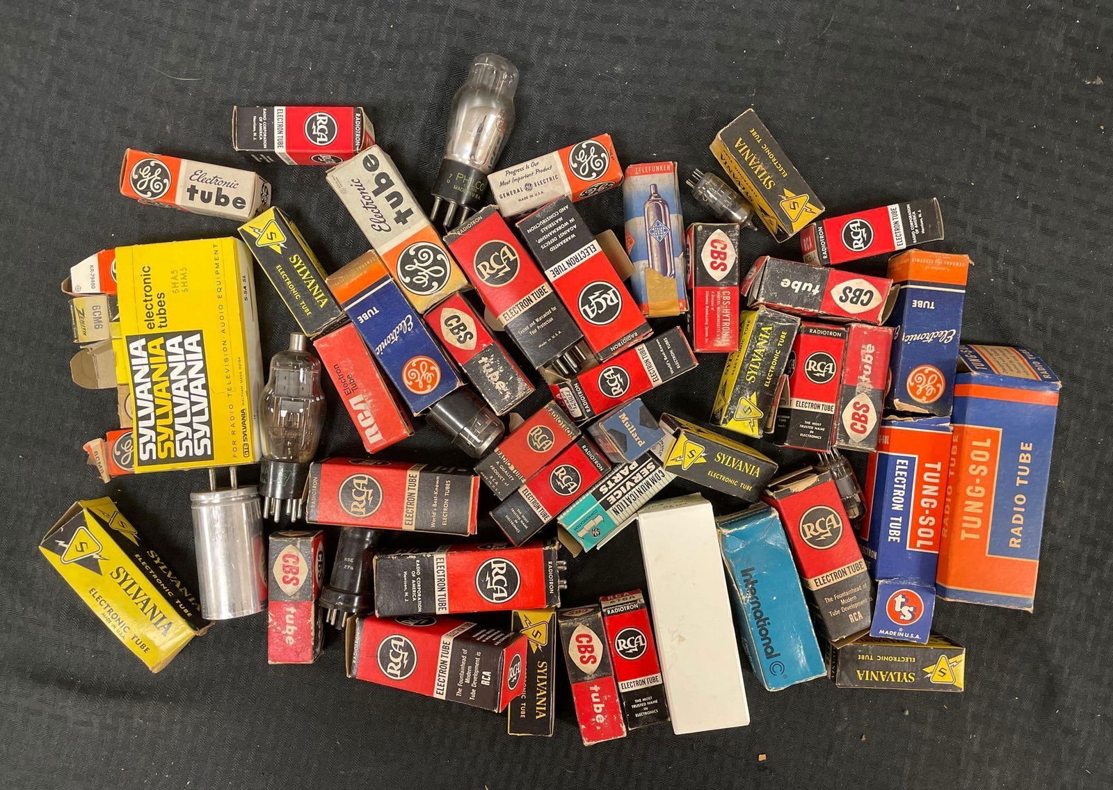 Group of Vintage Electronic Tubes (1 of 3)