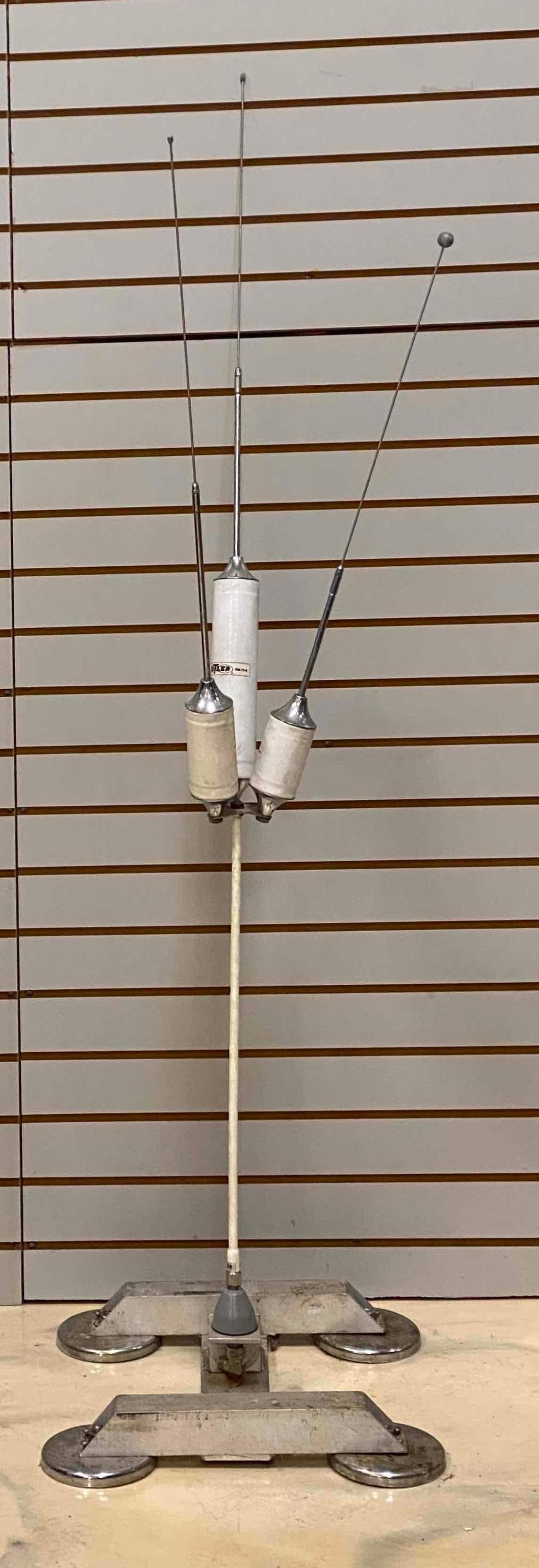 Hustler Multi-Band Base Station Antenna: NO IN HOUSE SHIPPING AVAILABLE, THIRD PARTY SHIPPING RECOMMENDED, 61” H x 20” W x 17” D