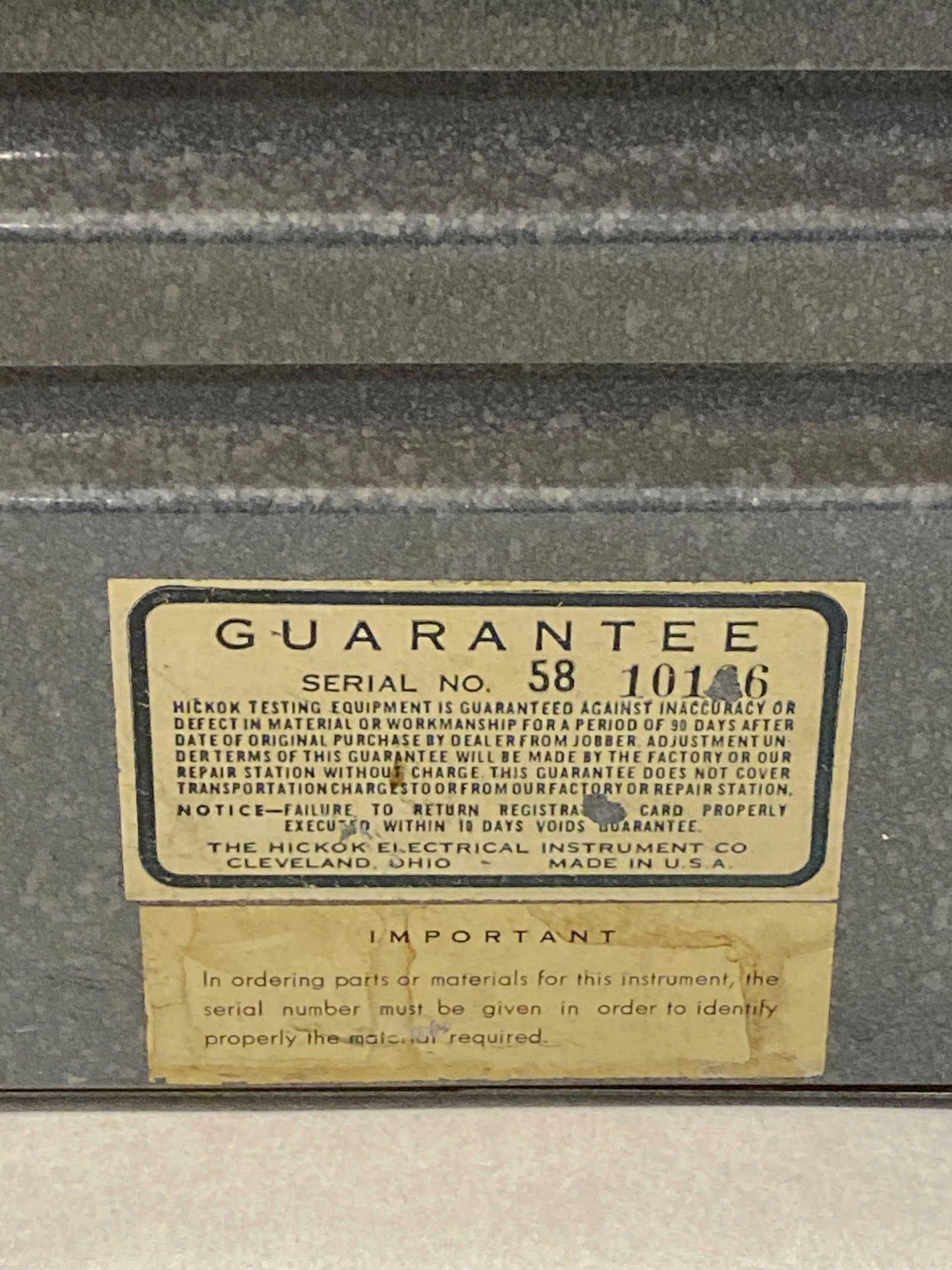 Hickok Model 292X Crystal Controlled Microvolt Generator - 3