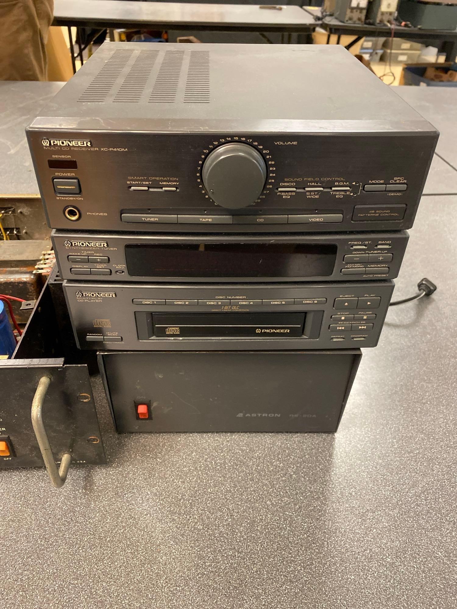 Pioneer Multi Cd Receiver and More - 3