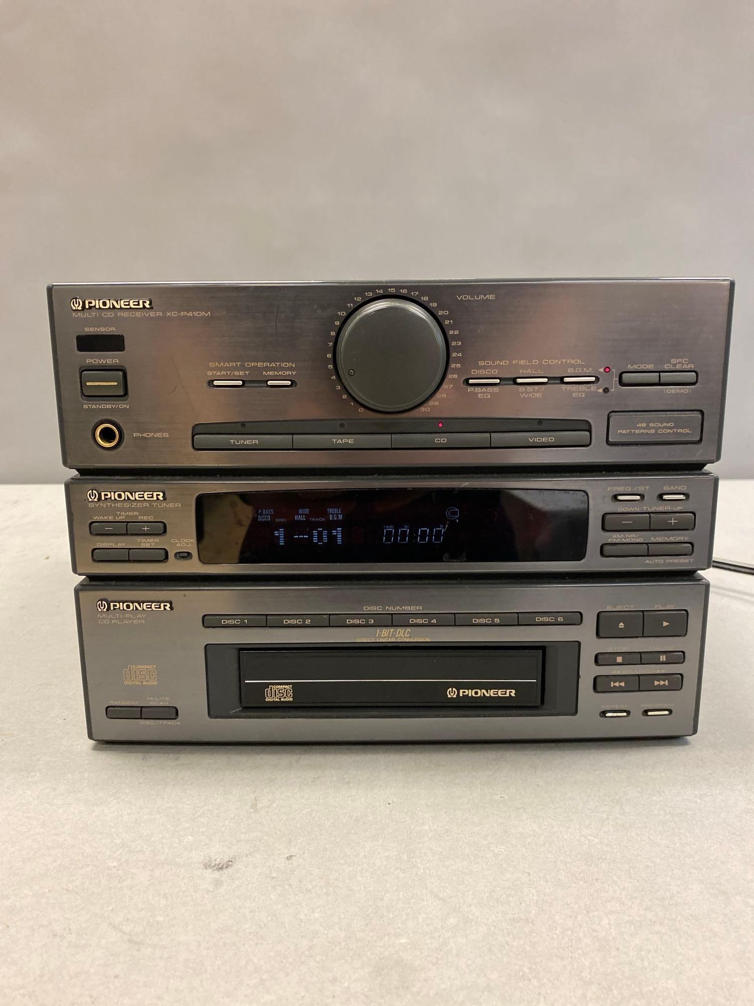 Pioneer Multi Cd Receiver and More - 5