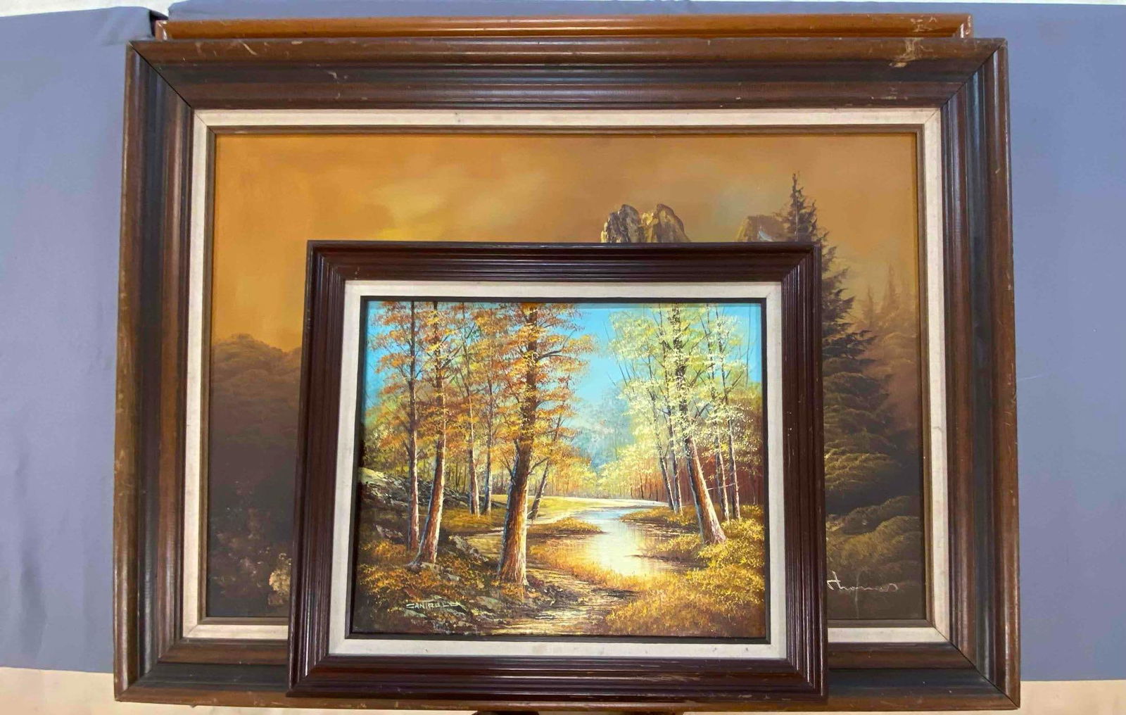 Group of Assorted Framed Canvas Paintings (1 of 3)