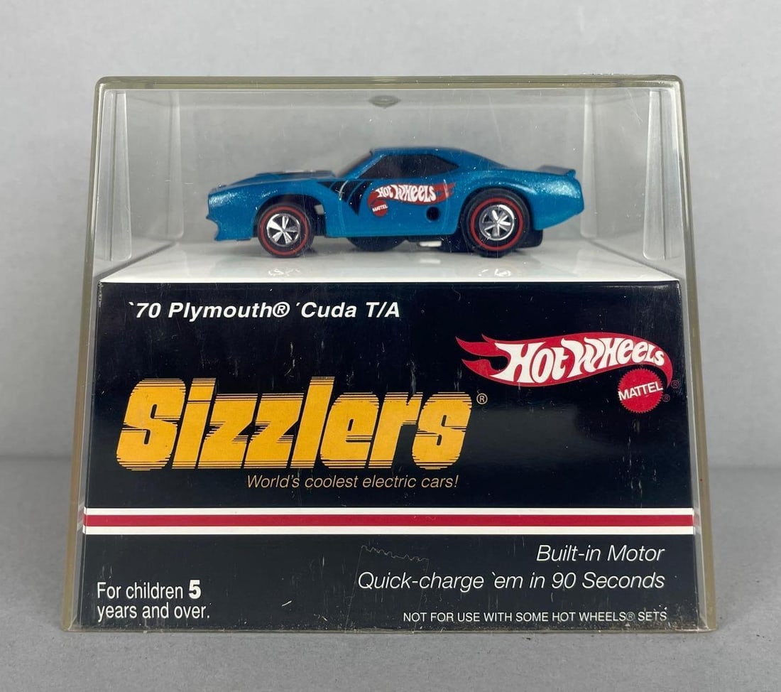 Mattel Hot Wheels Sizzlers '70 Plymouth 'Cuda T/A Die-Cast Car (1 of 3)