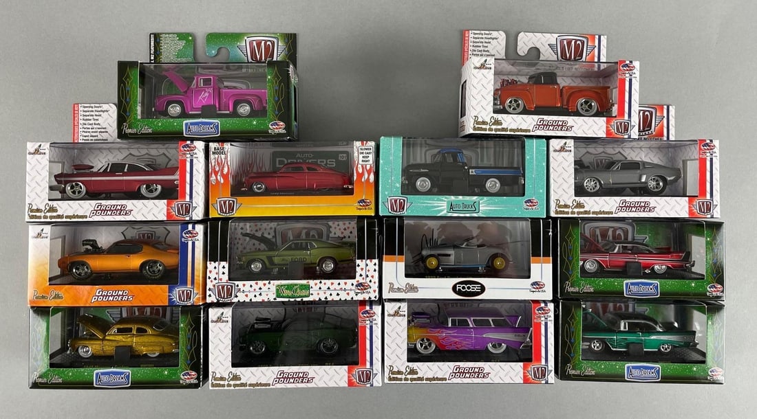 Group of M2 Machines Die-Cast Vehicles (1 of 3)