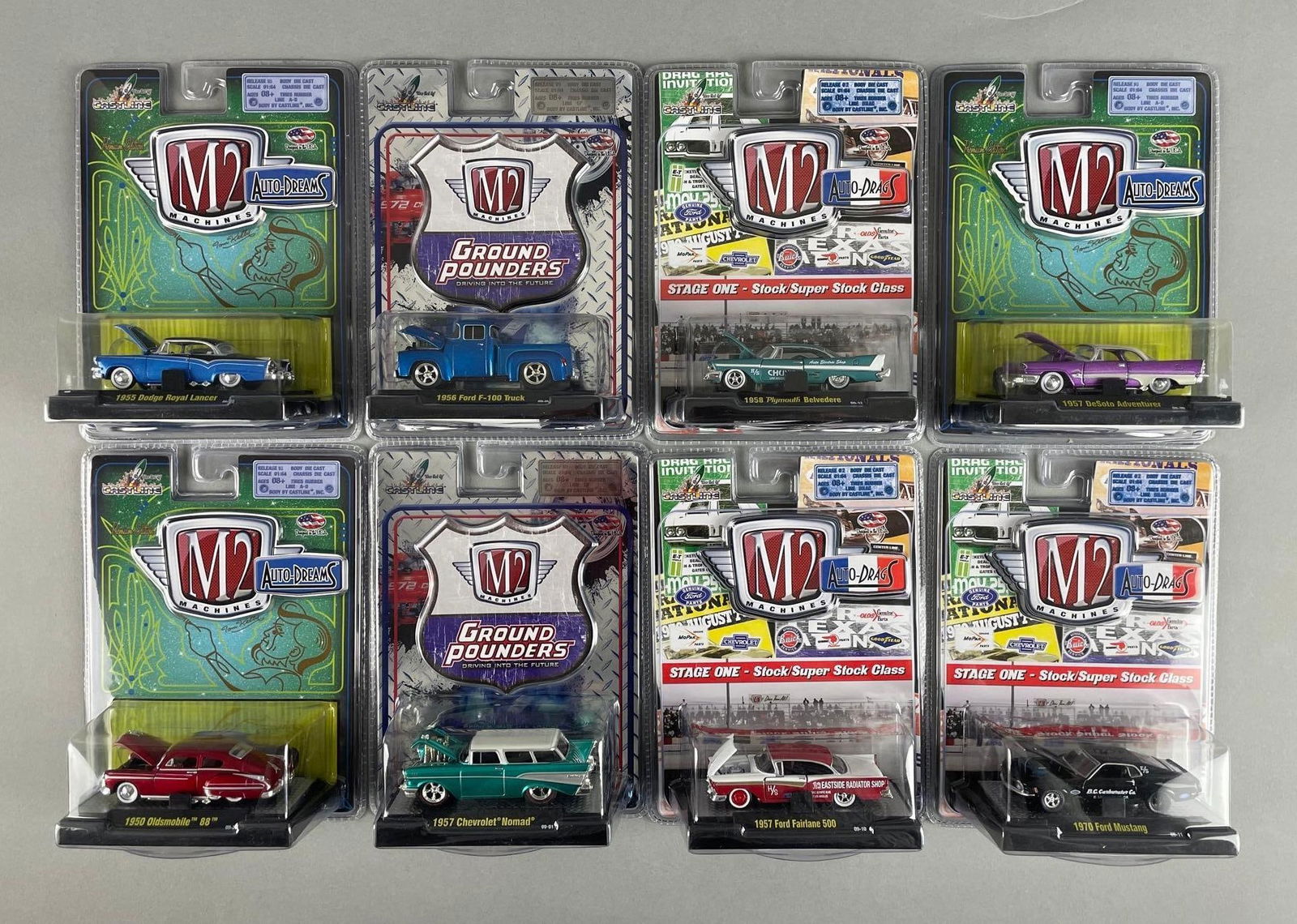 Group of M2 Machines Die-Cast Vehicles (1 of 3)