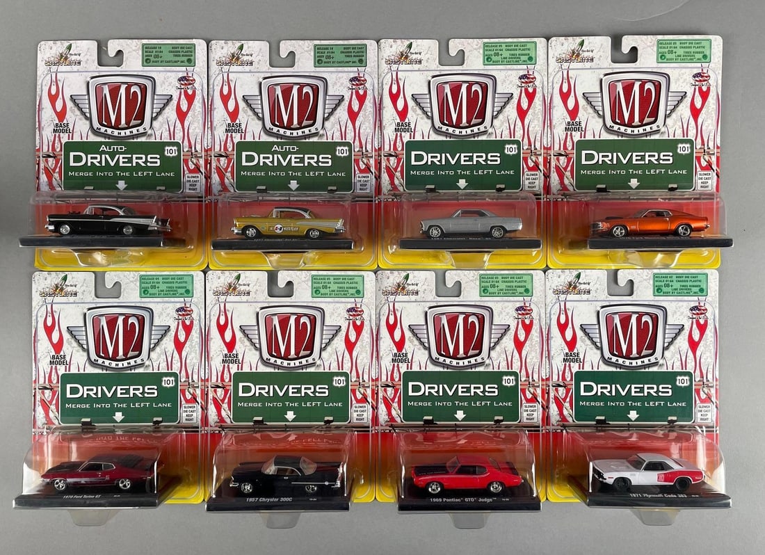 Group of M2 Machines Drivers Die-Cast Vehicles (1 of 3)