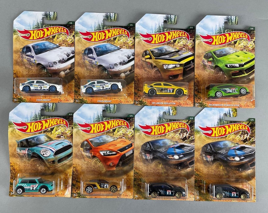 Set of 6 Mattel Hot Wheels Die-Cast Vehicles (1 of 3)